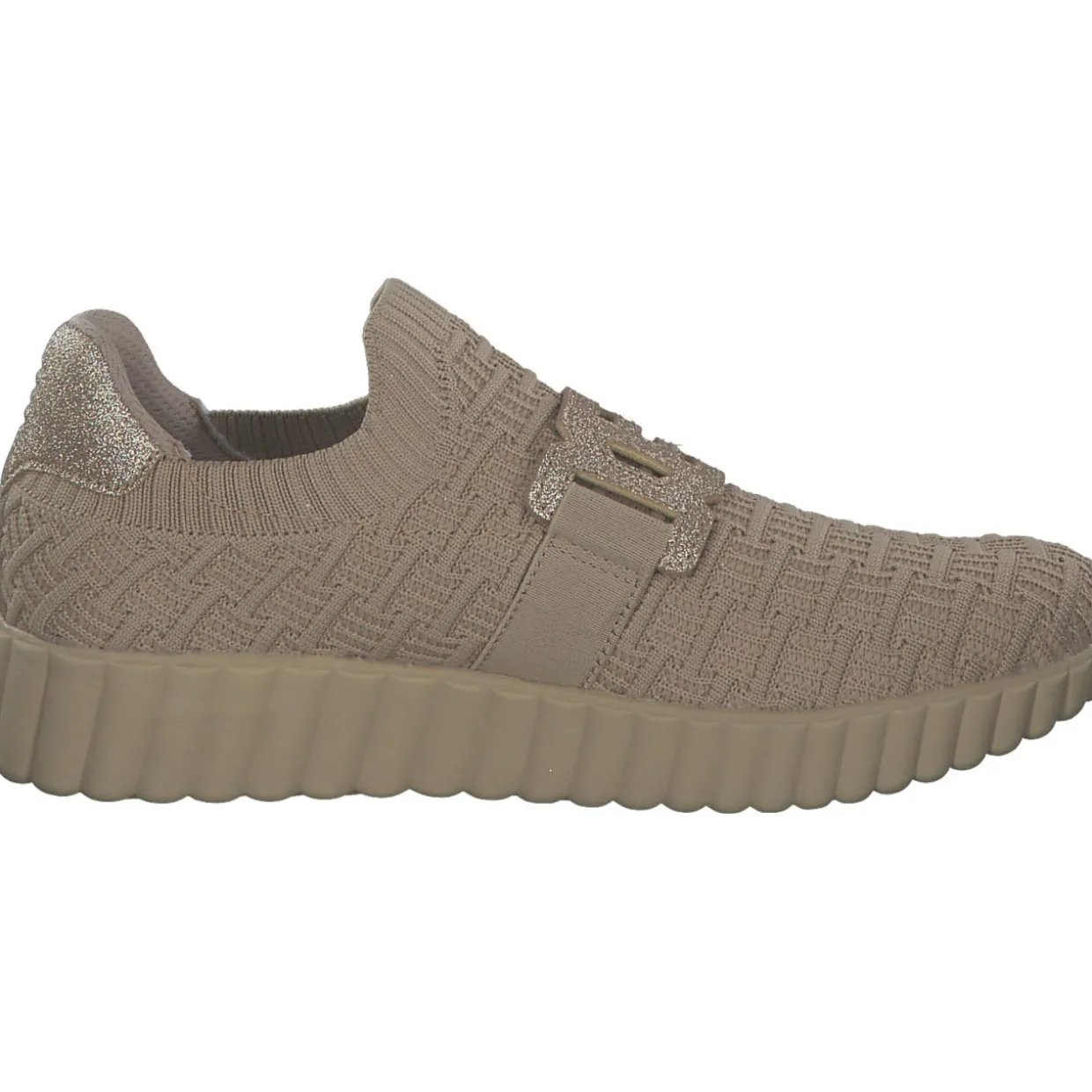 Bagatt D41AD, Slip-On-Sneaker, Damen, BEIGE/GOLD