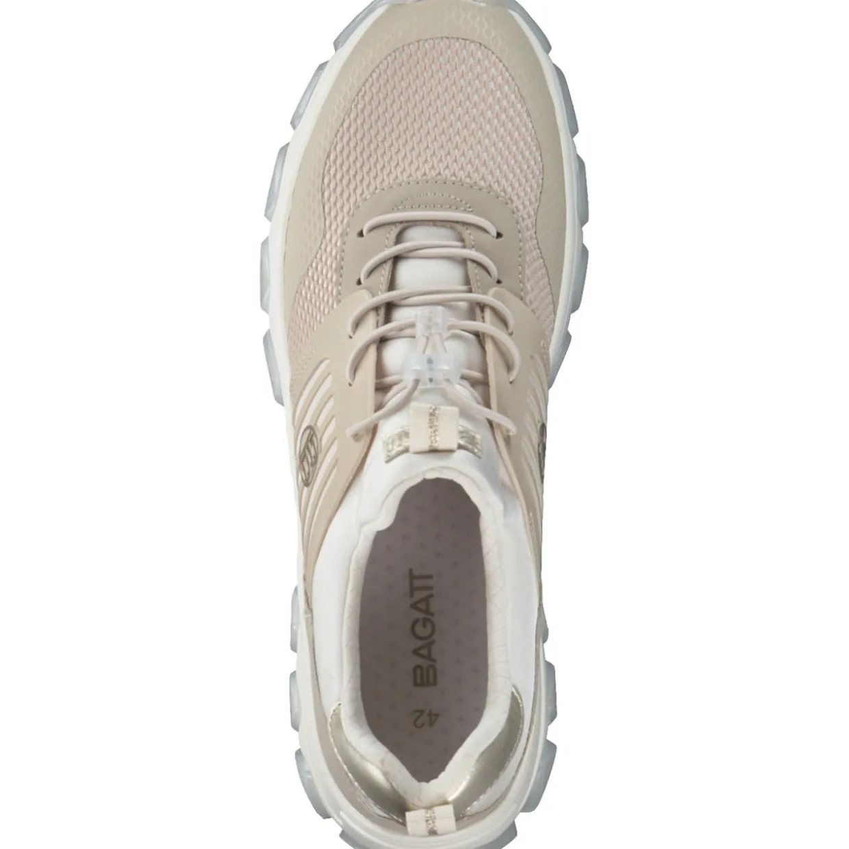 Bagatt 95207, Sneakers Low, Damen, beige gold