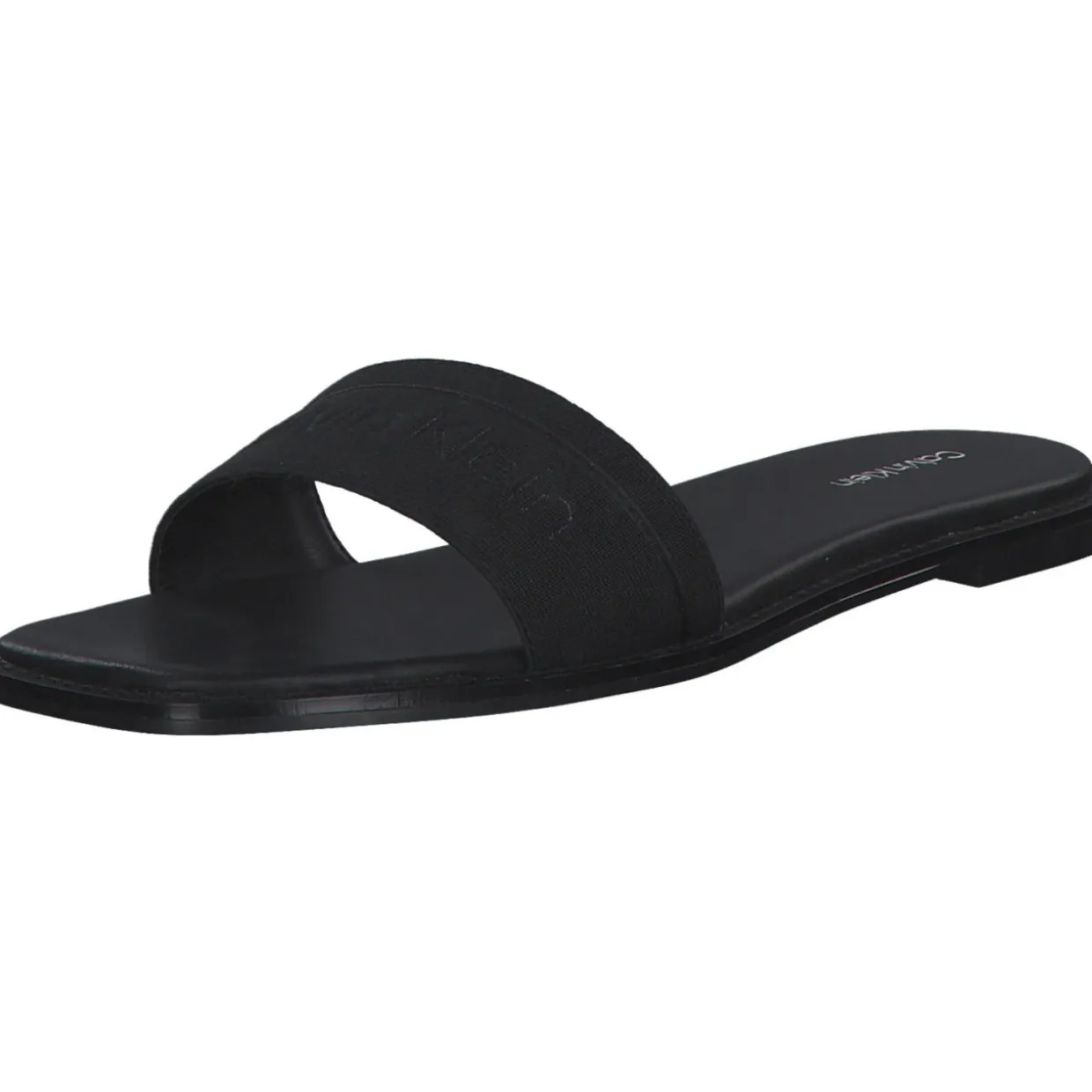 Calvin Klein HW0HW00817, Plateau-Pantoletten, Damen, CK black
