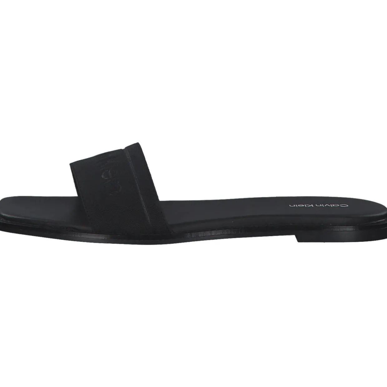 Calvin Klein HW0HW00817, Plateau-Pantoletten, Damen, CK black