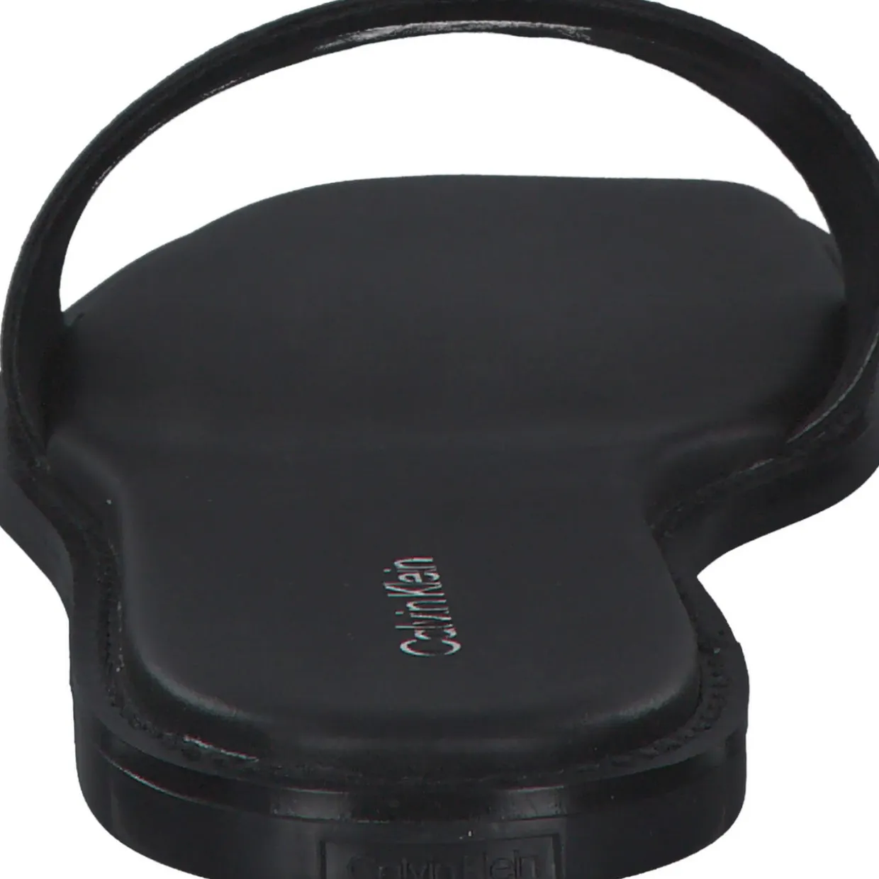 Calvin Klein HW0HW00817, Plateau-Pantoletten, Damen, CK black