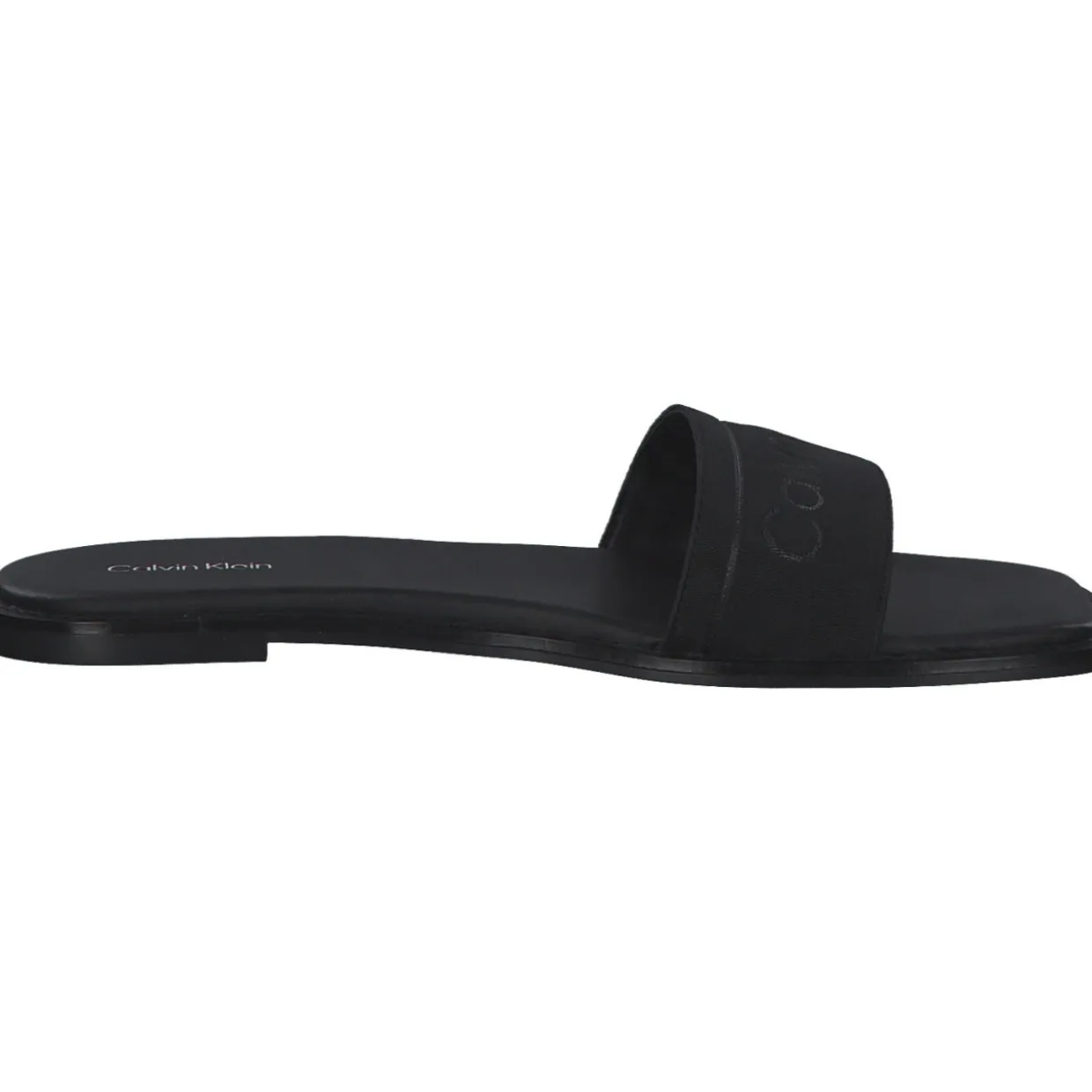 Calvin Klein HW0HW00817, Plateau-Pantoletten, Damen, CK black