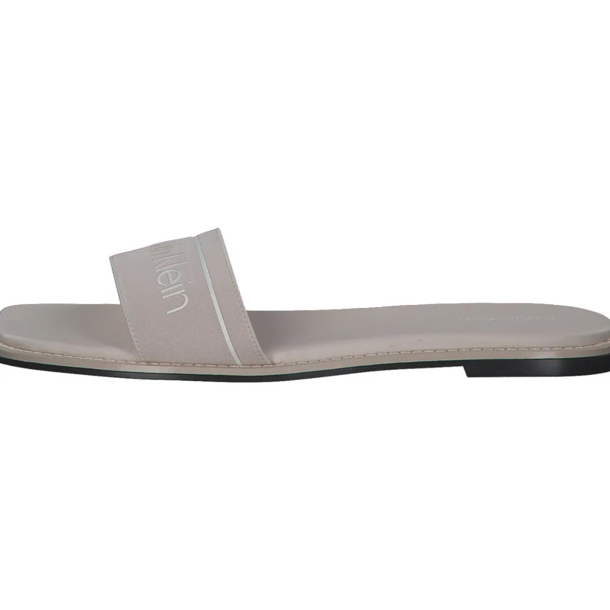 Calvin Klein HW0HW00817, Plateau-Pantoletten, Damen, Crystal grey