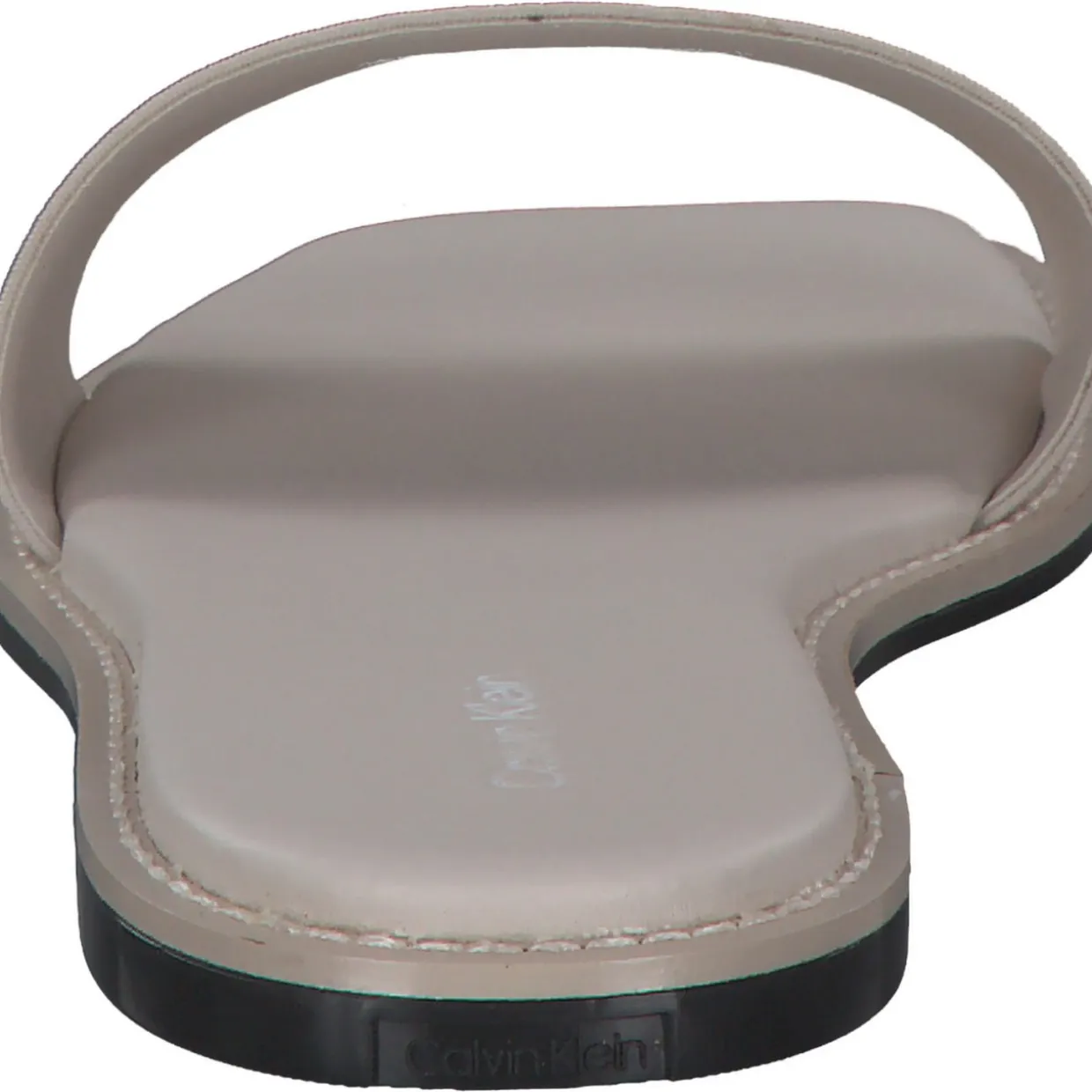 Calvin Klein HW0HW00817, Plateau-Pantoletten, Damen, Crystal grey