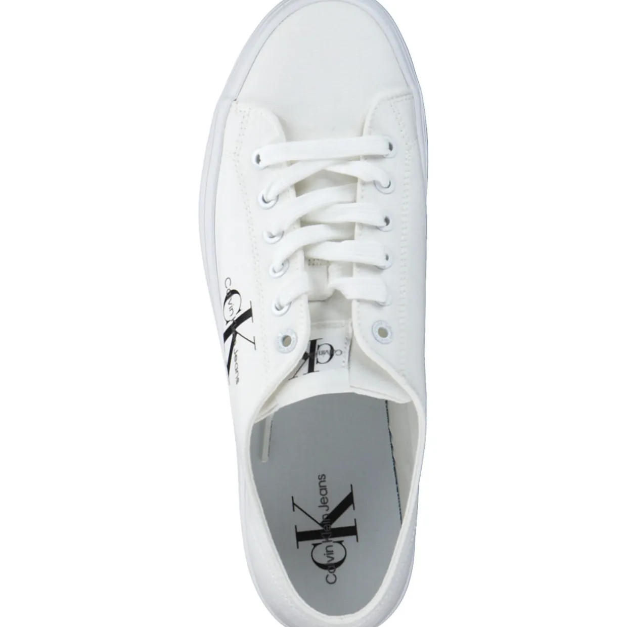 Calvin Klein YW0YW01030, Schnürschuhe, Damen, WHITE