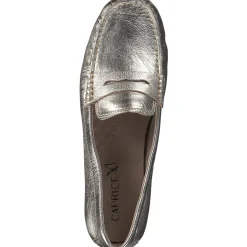 Caprice 24651, Mokassins, Damen, PLATIN METAL.
