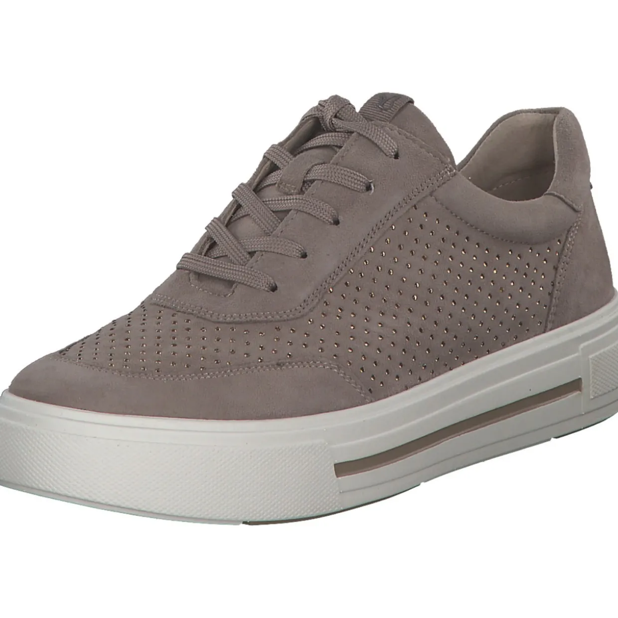 Caprice 9-23350-43/338 MUD SUEDE, Schnürschuhe, Damen, MUD SUEDE