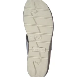 Caprice 27206, Plateau-Pantoletten, Damen, WHITE NAPPA