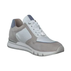 Caprice 23724, Schnürschuhe, Damen, WHITE/SILVER