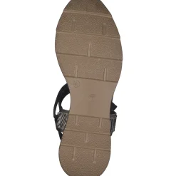 Cetti C1317, Plateau-Sandaletten, Damen, leopardo multicolor