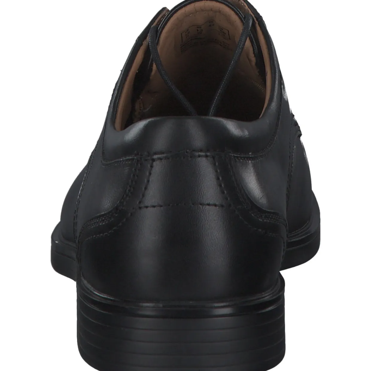 Clarks Un Aldric Lace 2613, Halbschuhe, Herren, BLACK LEATHER