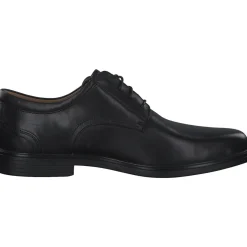 Clarks Un Aldric Lace 2613, Halbschuhe, Herren, BLACK LEATHER