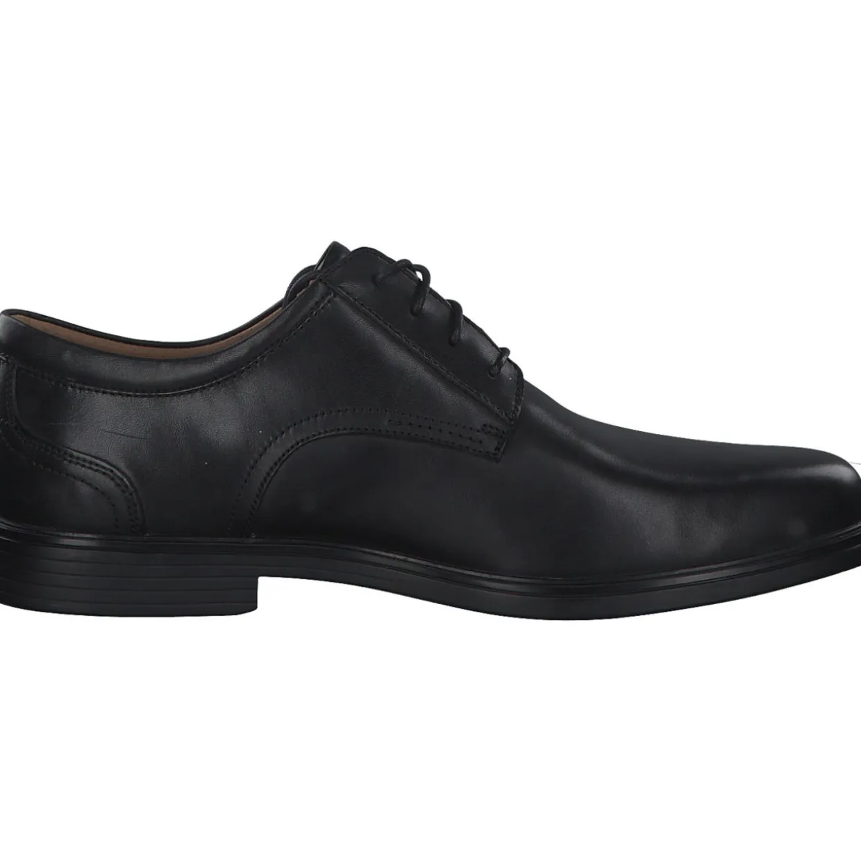 Clarks Un Aldric Lace 2613, Halbschuhe, Herren, BLACK LEATHER