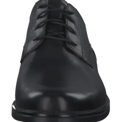 Clarks Un Aldric Lace 2613, Halbschuhe, Herren, BLACK LEATHER
