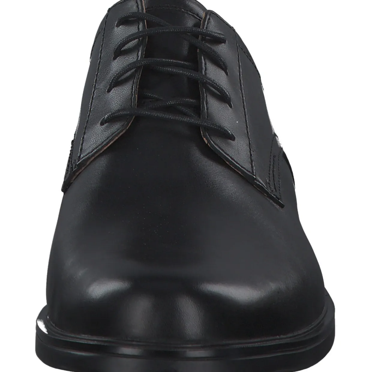 Clarks Un Aldric Lace 2613, Halbschuhe, Herren, BLACK LEATHER