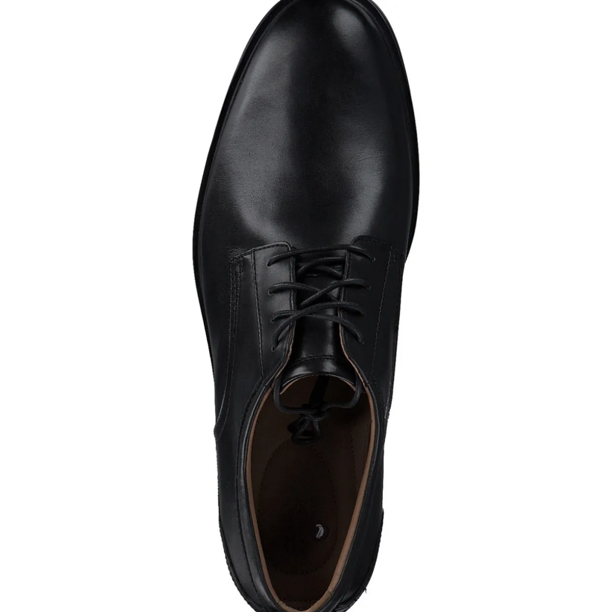 Clarks Un Aldric Lace 2613, Halbschuhe, Herren, BLACK LEATHER