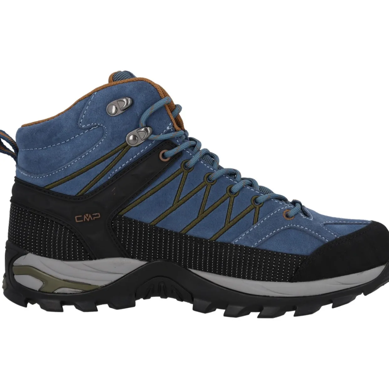CMP 3Q12947 31NS Rigel Mid WP, Trekkingstiefel, Herren, BLUESTONE RUBBER