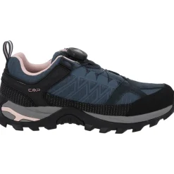 CMP Rigel Low Fitgo 3Q14826 W, Schnürschuhe, Damen, asphalt-antracite-rose