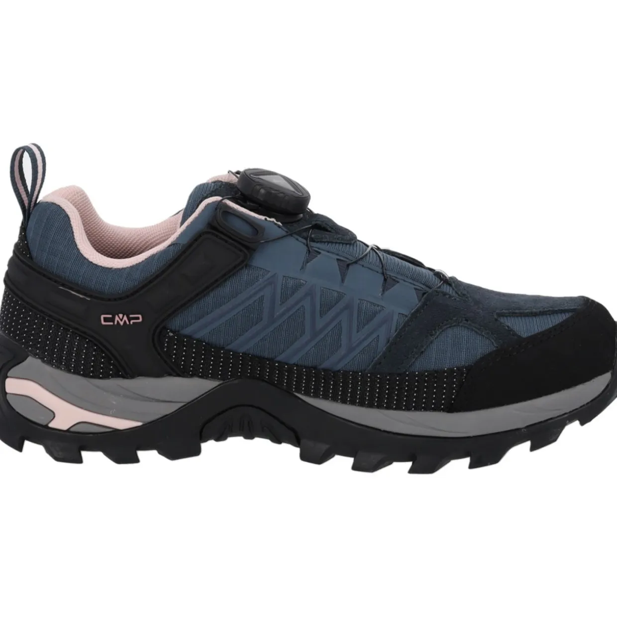 CMP Rigel Low Fitgo 3Q14826 W, Schnürschuhe, Damen, asphalt-antracite-rose