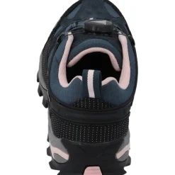CMP Rigel Low Fitgo 3Q14826 W, Schnürschuhe, Damen, asphalt-antracite-rose