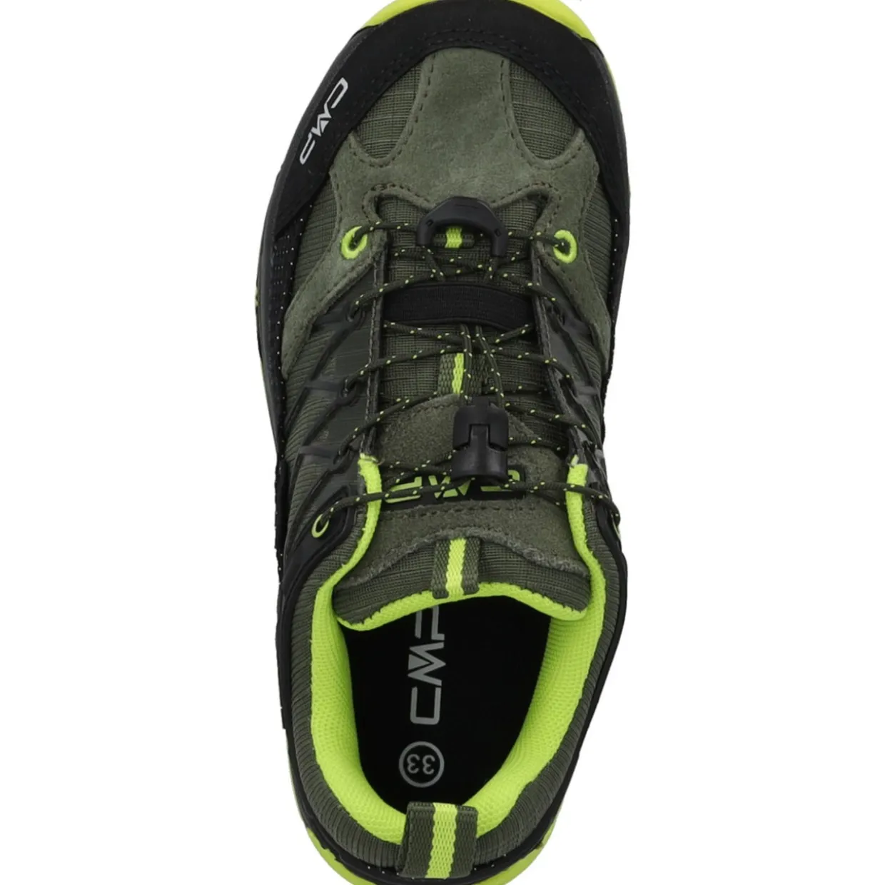 CMP Rigel Low 3Q54554 M, Trekkingschuhe, Kinder, Grün