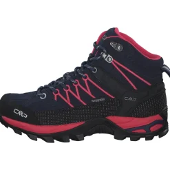 CMP Rigel Mid 3Q12946, Trekkingschuhe, Damen, Blue/Hibiscus