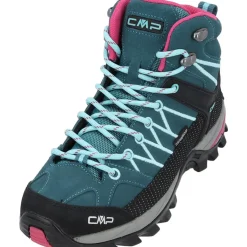 CMP Rigel Mid 3Q12946, Trekkingschuhe, Damen, deep lake-aqua
