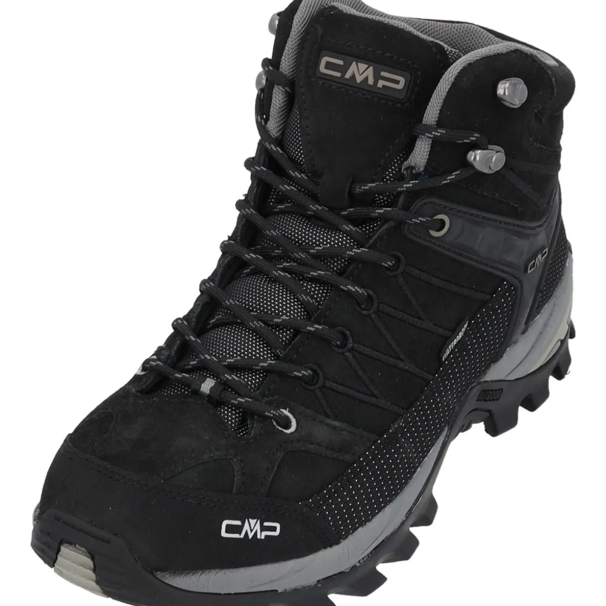 CMP Rigel Mid 3Q12947, Trekkingschuhe, Herren, Schwarz (Nero/Grey)