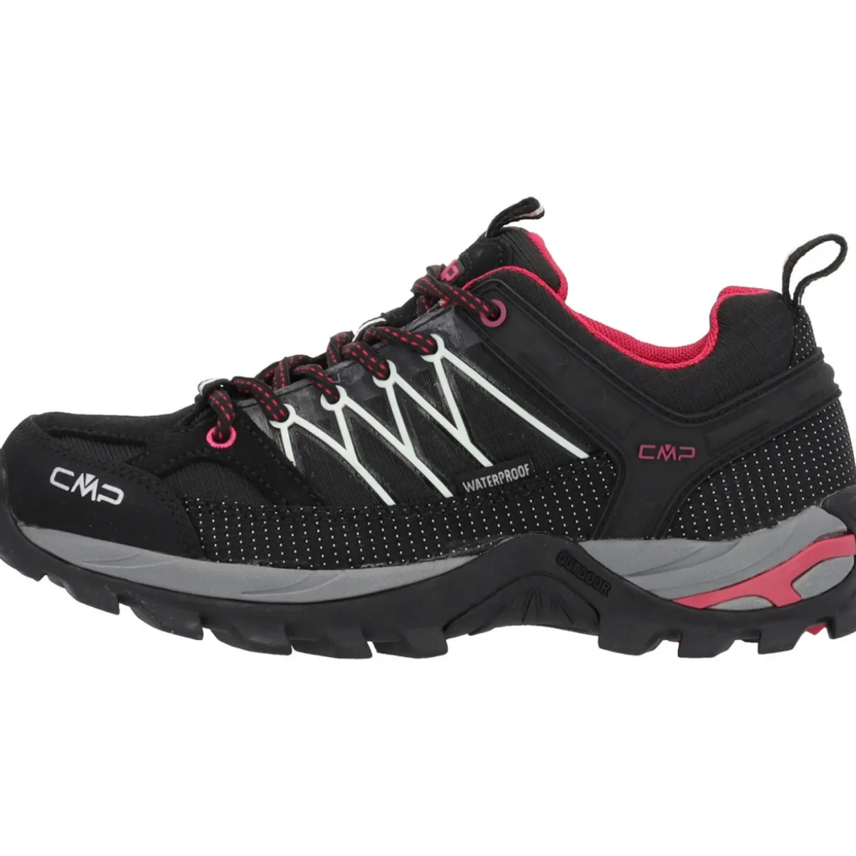 CMP Rigel 3Q54456, Trekkingschuhe, Damen, Schwarz (Nero/Glacier)