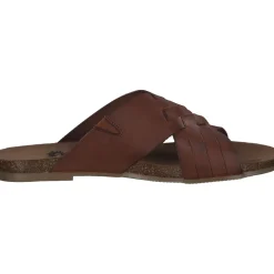 Cosmos Comfort 6106704, Plateau-Pantoletten, kastanie
