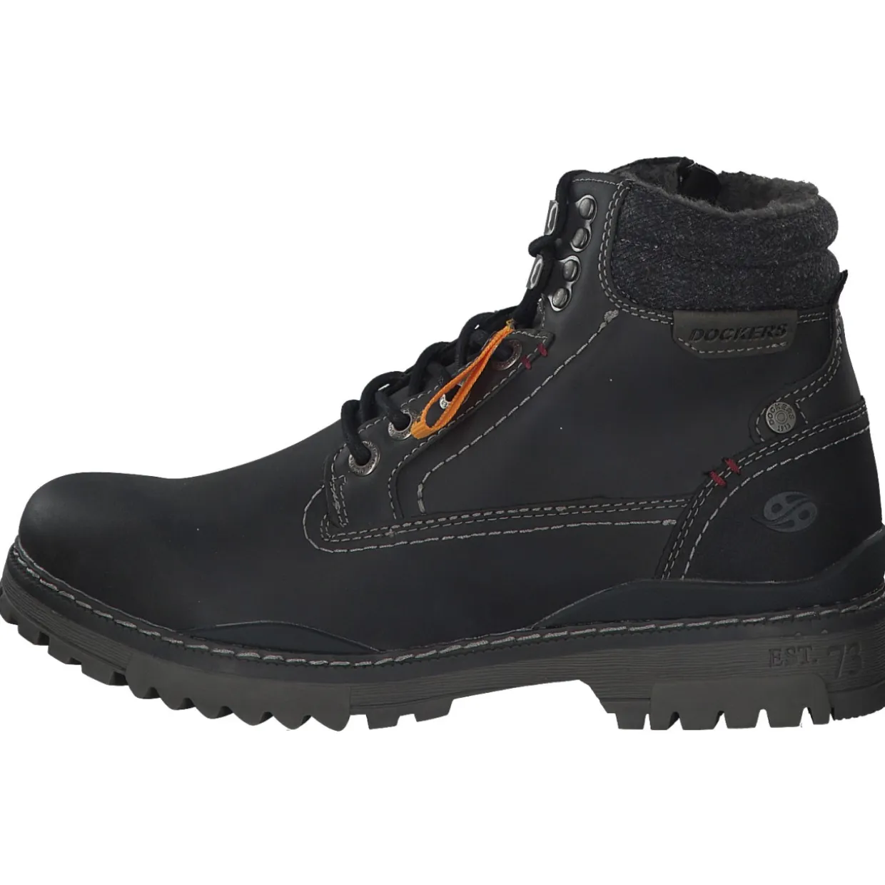 Dockers 47LY101, Winterstiefel, Herren, Schwarz
