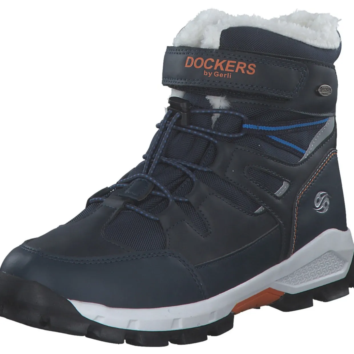 Dockers 53SV702-637660, Winterstiefel, Kinder, Navy (Blau)