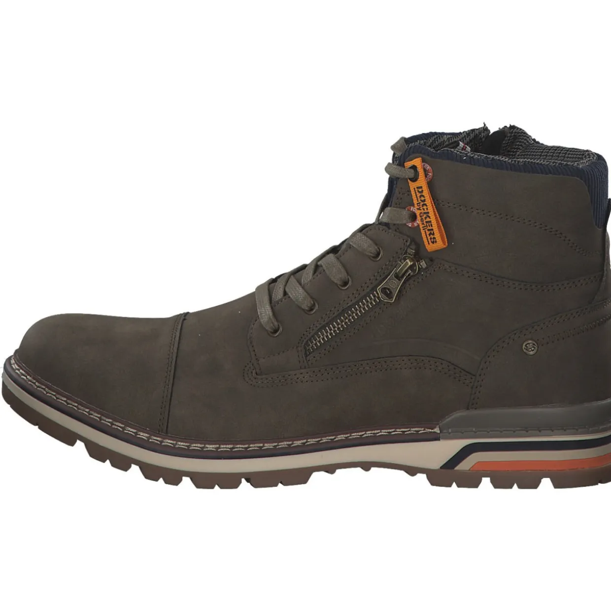 Dockers 49WY005, Schnürstiefeletten, Herren, Grau