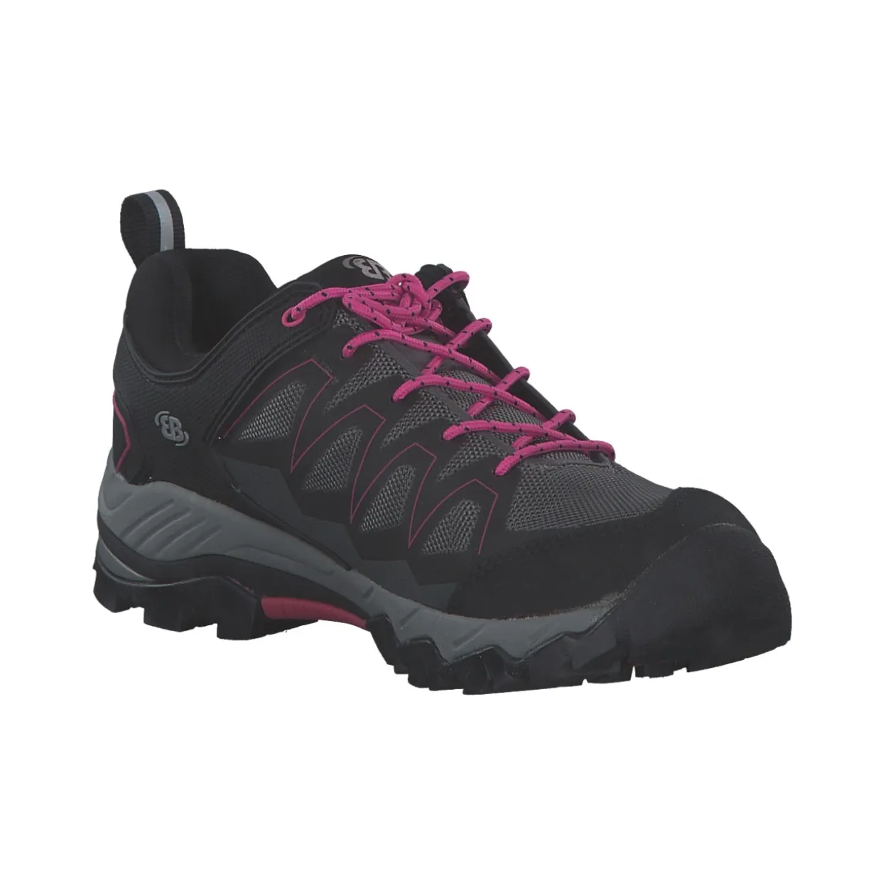 EB-Sport 211304, Schnürschuhe, Damen, grau/schwarz/pink