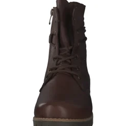 Esgano 0342870, Schnürstiefeletten, Damen, Braun (Mokka)
