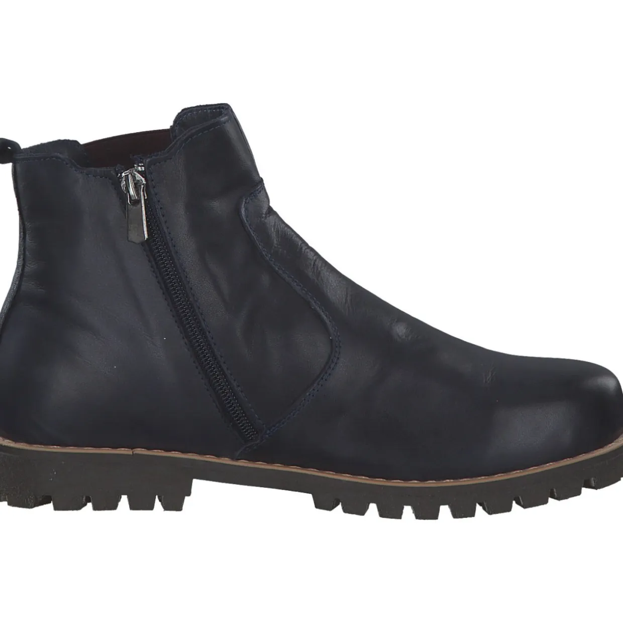 Esgano 03428460/642, Stiefeletten, Damen, d.blau/burgund
