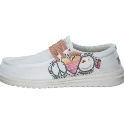 Fusion Graffiti, Schnürschuhe, Damen, graffiti peace love happiness