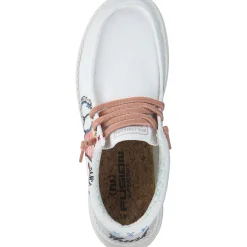 Fusion Graffiti, Schnürschuhe, Damen, graffiti peace love happiness