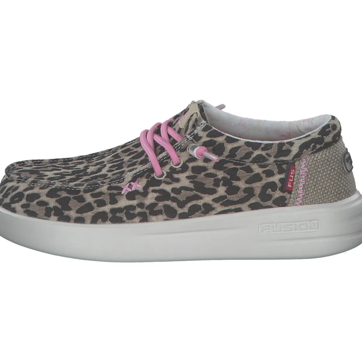 Fusion Lily, Schnürschuhe, Damen, LEO BEIGE