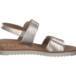 Gabor Comfort 42.752, Keilsandaletten, Damen, puder (Kork/creme)