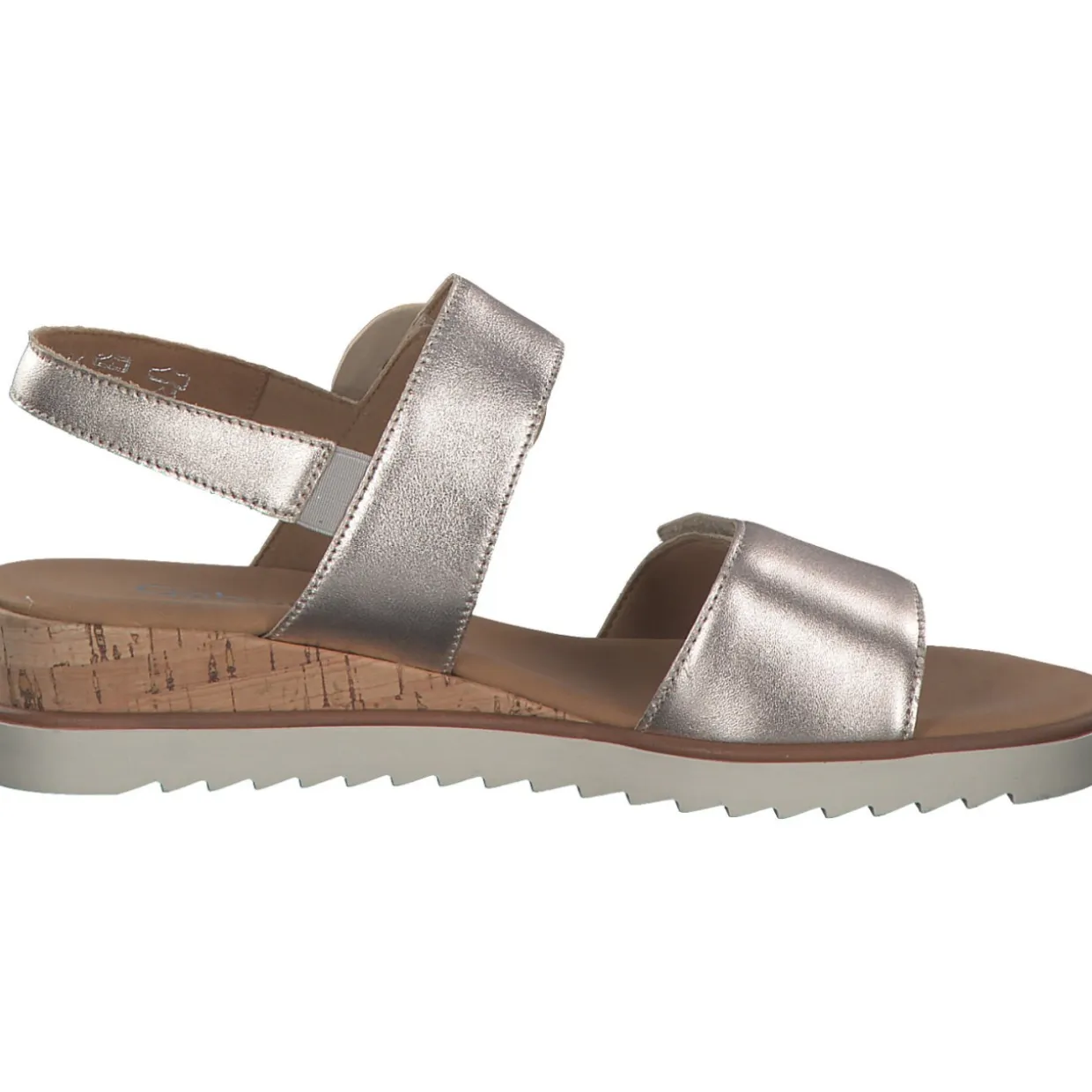Gabor Comfort 42.752, Keilsandaletten, Damen, puder (Kork/creme)