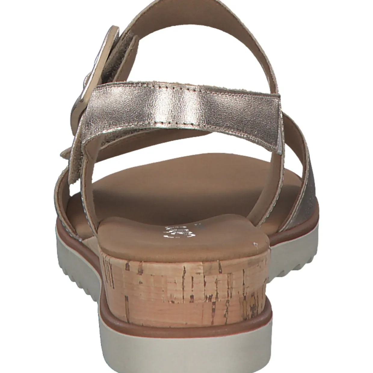 Gabor Comfort 42.752, Keilsandaletten, Damen, puder (Kork/creme)