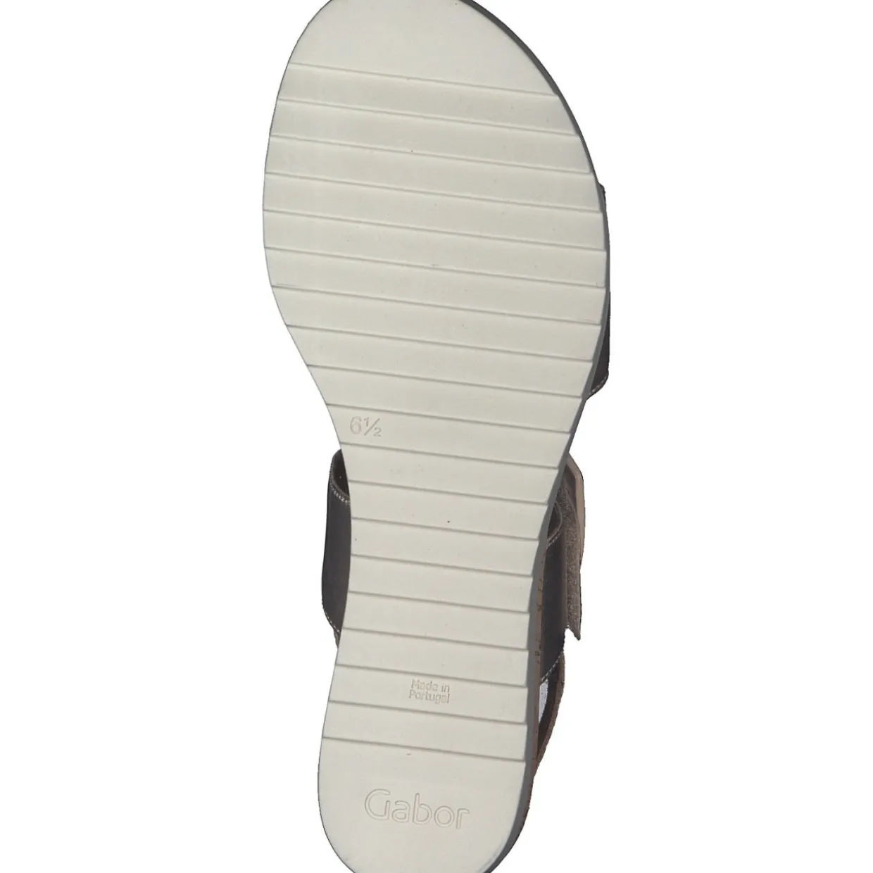 Gabor Comfort 42.752, Keilsandaletten, Damen, puder (Kork/creme)