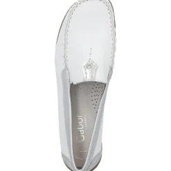 Gabor Comfort 46.090, Mokassins, Damen, Weiß (White)