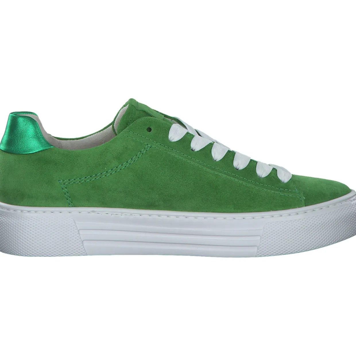 Gabor Comfort 46.460, Schnürschuhe, Damen, Grün
