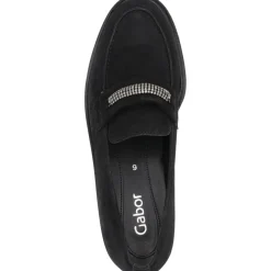Gabor 35.212, Mokassins, Damen, Schwarz