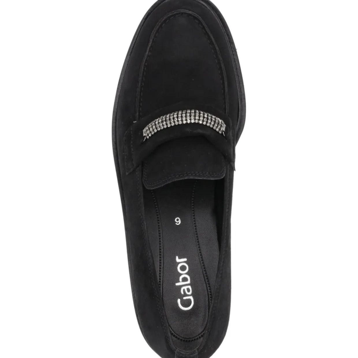 Gabor 35.212, Mokassins, Damen, Schwarz
