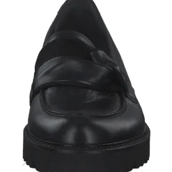 Gabor 25.242, Mokassins, Damen, SCHWARZ (SCHWARZ)