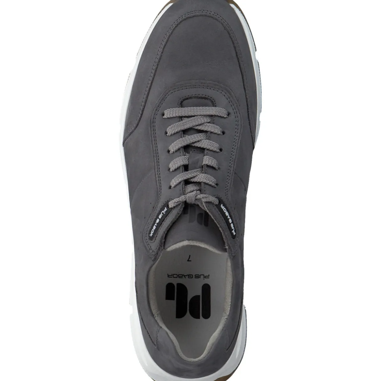 Gabor Pius 1022.11, Sportliche Halbschuhe, Herren, Grau