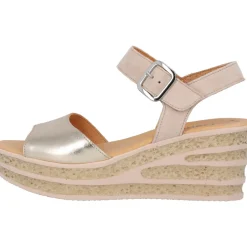 Gabor 44.651, Plateau-Sandaletten, Damen, puder/rouge